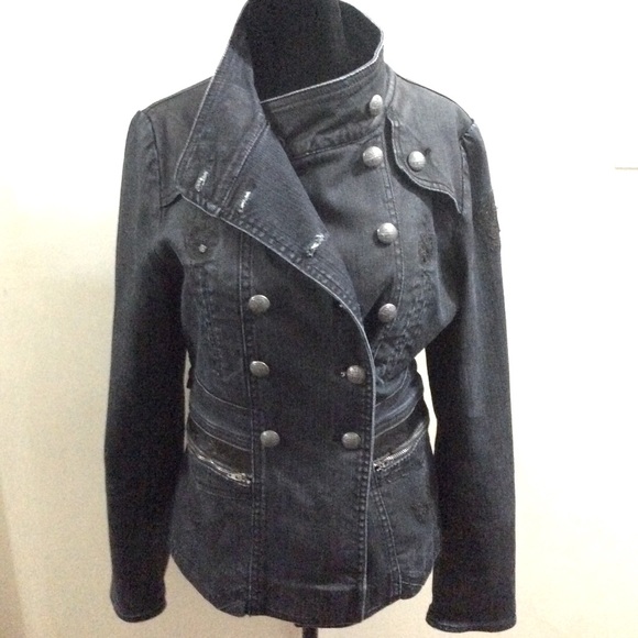 Vintage unique historic Lois denim jacket - Picture 2 of 16